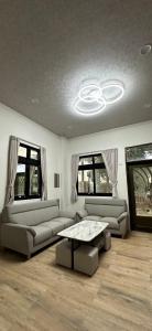 Posezení v ubytování Fulong City B&B