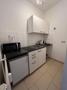 Küche/Küchenzeile in der Unterkunft Big Apartments