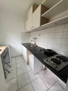 Küche/Küchenzeile in der Unterkunft Big Apartments
