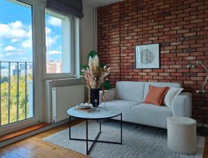 Część wypoczynkowa w obiekcie 7th Floor Apartment Mokotów
