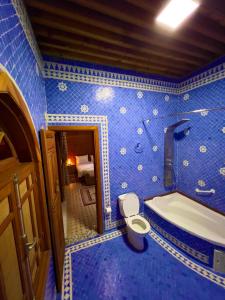 Koupelna v ubytování Riad Al Fassia Palace
