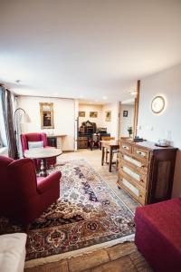 Istumisnurk majutusasutuses Šumava Inn