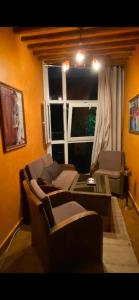 Posezení v ubytování Nice appartement au centre de IFRANE