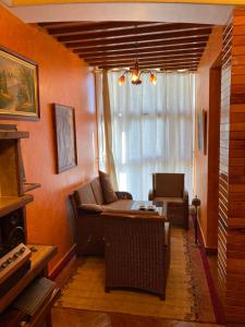 Posezení v ubytování Nice appartement au centre de IFRANE