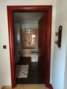 Koupelna v ubytování Anilion Escape