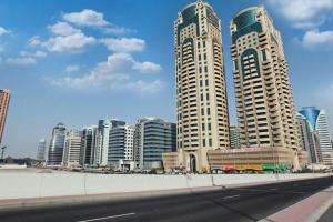 Linna Dubai üldine vaade või majutusasutusest Atelier Partition Room in Tecom Near Internet City Metro pildistatud vaade