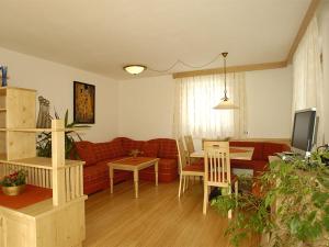 Χώρος καθιστικού στο Chalet Susi