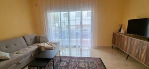 Televiisor ja/või meelelahutuskeskus majutusasutuses Apartament Sant Jaume D'enveja
