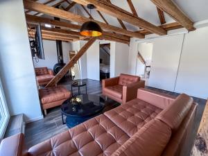 Χώρος καθιστικού στο stattHotel