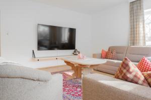 A television and/or entertainment centre at Haus Capella