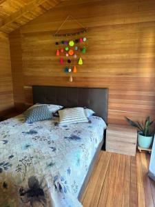 Letto o letti in una camera di Beehouse Arví Cabaña