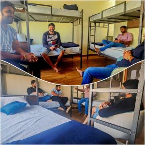 Voodi või voodid majutusasutuse Beedu - Backpackers Hostel toas