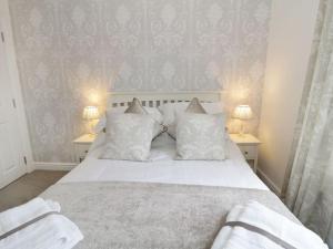 Ένα ή περισσότερα κρεβάτια σε δωμάτιο στο Apartment 3 Trowbridge Rd Bradford on Avon