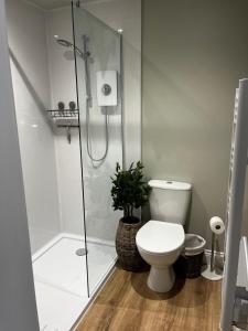 Koupelna v ubytování Little Pear Tree