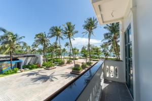 Μπαλκόνι ή βεράντα στο Marina Style Sea View Hotel