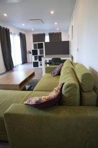 Posezení v ubytování Tinyhouse