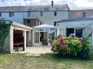 Zahrada ubytování Maison normande, mer et campagne - gîte Cyrano