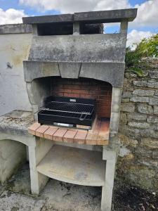 Gril dostupný pro hosty v prázdninového domu