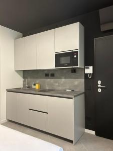 Dapur atau dapur kecil di A casa mia