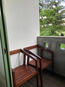 Balkón nebo terasa v ubytování senarathna guest house