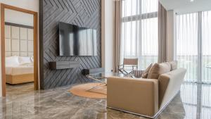 Posezení v ubytování Elite Atoll Serviced Apartments Phuket