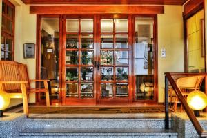 グラードにあるHotel Villa Augustaの木戸家の玄関