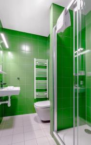 Kamar mandi di Hotel Active Stadium