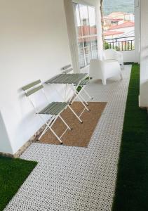 A seating area at AT SAN MIGUEL o