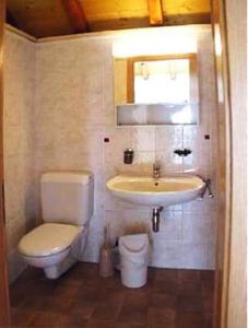 マッジャにあるCasa Elinのバスルーム(トイレ、洗面台付)