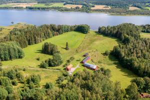 Naturlandskap nära semesterhuset