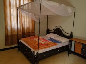 En eller flere senge i et værelse på Dangote Farm House Eyasi