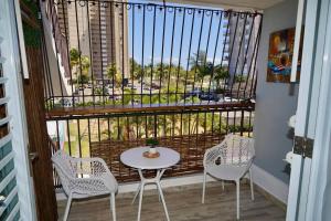 Балкон или тераса в Relaxing Studio Near El Yunque With Pool View