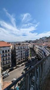a view of a city with buildings and a street at Appartement au cœur d'Alger in Kasbah