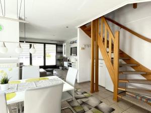 Posezení v ubytování Ferienhaus Schwan