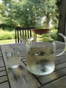 Nápoje v ubytování B&B Lili's Tuin