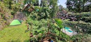 Κήπος έξω από το Cliff Camp