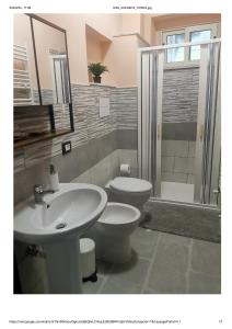 Koupelna v ubytování B&B Zì Camillo