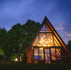 Κήπος έξω από το A-Frame ILIES