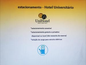 Certifikát, hodnocení, plakát nebo jiný dokument vystavený v ubytování Hotel Universitario