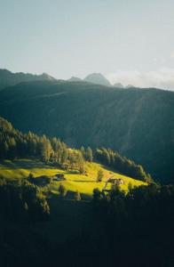 Naturlandschaft in der Nähe des Chalets