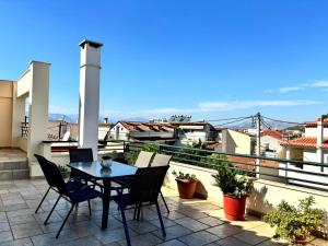 Балкон или терраса в Aurora Family Loft