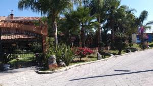 En have udenfor Campamento Hermoso Natural en Puebla