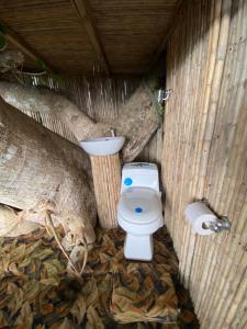 NaranjoにあるCasa del Arbol Feel Goodのバスルーム(トイレ、木付) +18枚の写真