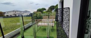 Jardín al aire libre en Charmante dépendance T3 vue Mer