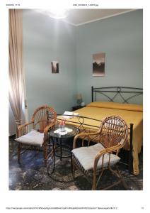 Posezení v ubytování B&B Zì Camillo