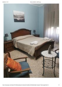 Postel nebo postele na pokoji v ubytování B&B Zì Camillo