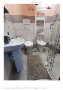 Koupelna v ubytování B&B Zì Camillo