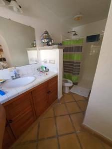 Koupelna v ubytování Cozy home