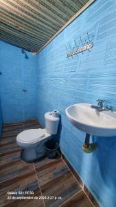 Koupelna v ubytování Hostal Laberintos Del Cuzco