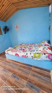Postel nebo postele na pokoji v ubytování Hostal Laberintos Del Cuzco